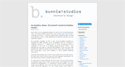 Desktop Screenshot of bunniestudios.com